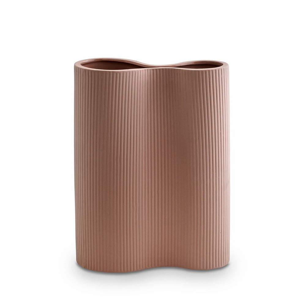 
            
                Load image into Gallery viewer, RIBBED INFINITY VASE (M)
            
        