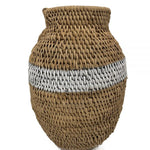 Buhera Basket with White Stripes