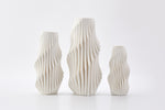 Plume Vase Ivory